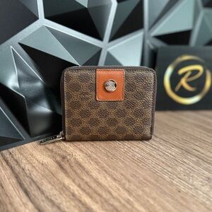 Celine Small Macadam Card & Coin Wallet